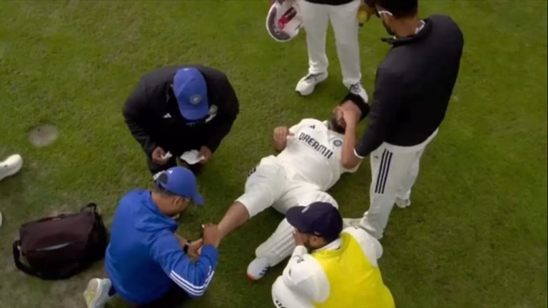 Injury Scare: Rishabh Pant Stretchered Off In Manchester Test After Painful Foot Blow