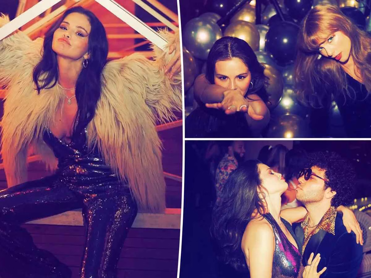 From Disco Glam to Wedding Bells? Selena Gomez Celebrates Birthday with Benny & Taylor Swift!