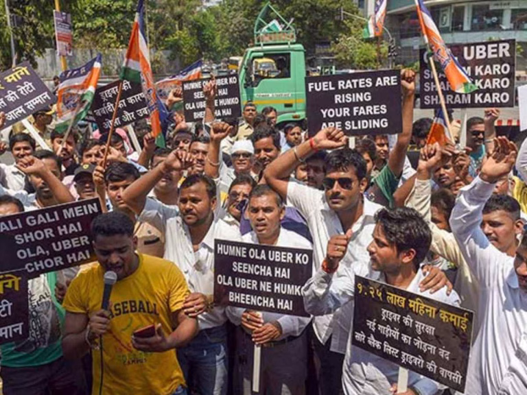 Ola, Uber Strike Cripples Mumbai: Drivers Protest Over Steep Cuts, Demand Fare Overhaul