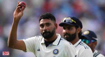 Mohammed Siraj’s Six-Wicket Haul Powers India to 180-Run Lead in Edgbaston Test
