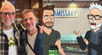 Zack Snyder Tells Superman’s James Gunn: “More Punching Shots!” in Funny Rick & Morty Cameo