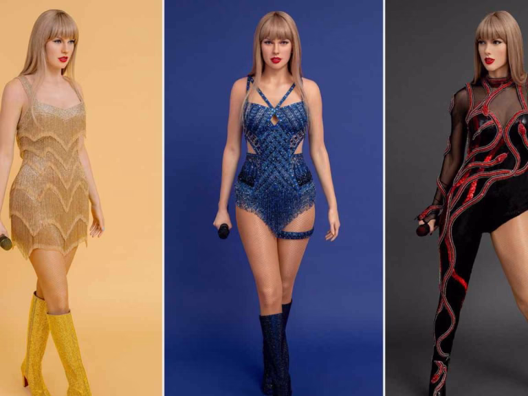 Taylor Swift's 13 New Wax Figures Unveiled At Madame Tussauds