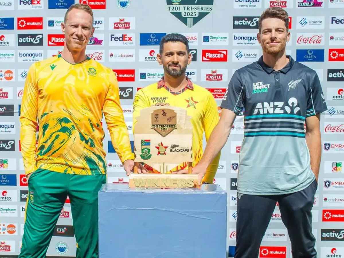 ZIM vs SA Pitch Report: How Will Surface At Harare Sports Club Play For 1st T20I in Tri-Series?