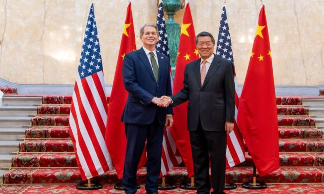 Trade talks between the US and China are back on in Stockholm