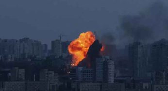 Video Shows Kyiv International Airport On Fire After Russia’s Massive Drone Attack