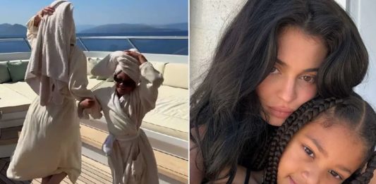Kylie Jenner and Stormi Twin on a Yacht—Is a Future Star in the Making?