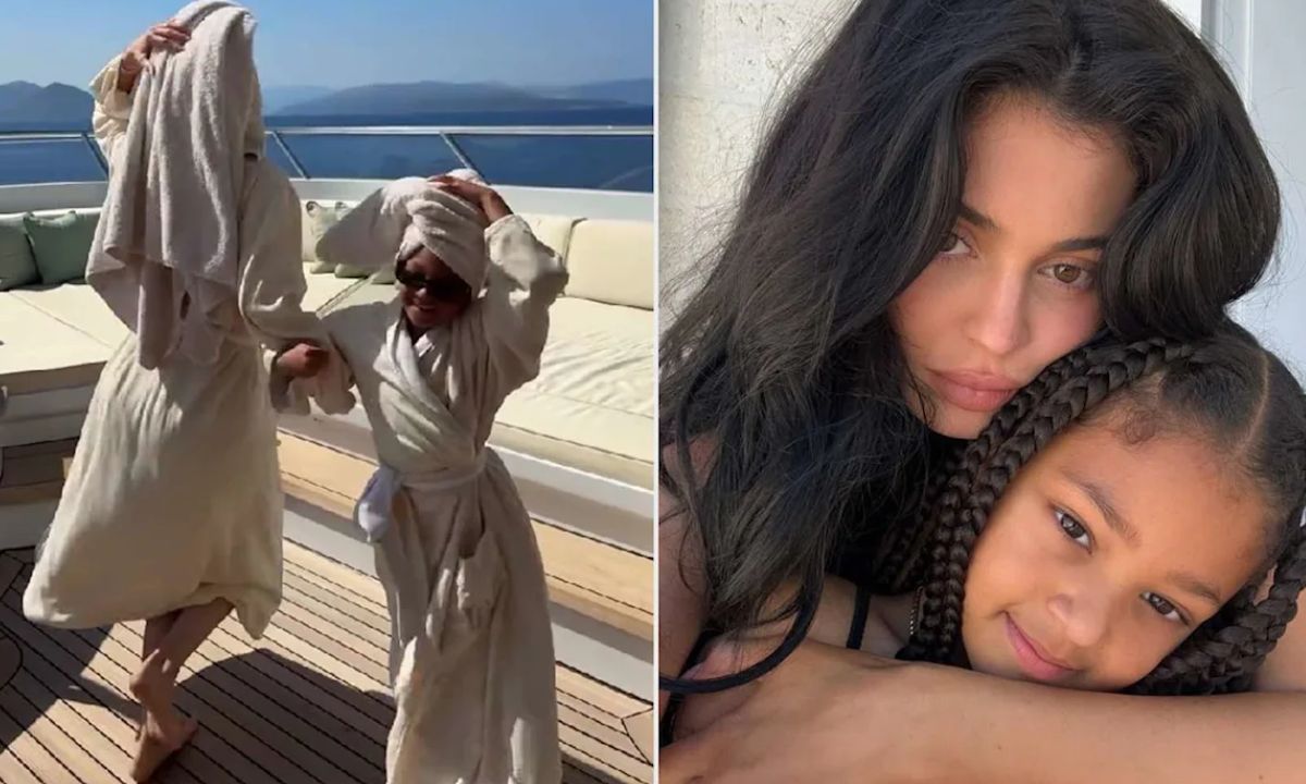 Kylie Jenner and Stormi Twin on a Yacht—Is a Future Star in the Making?