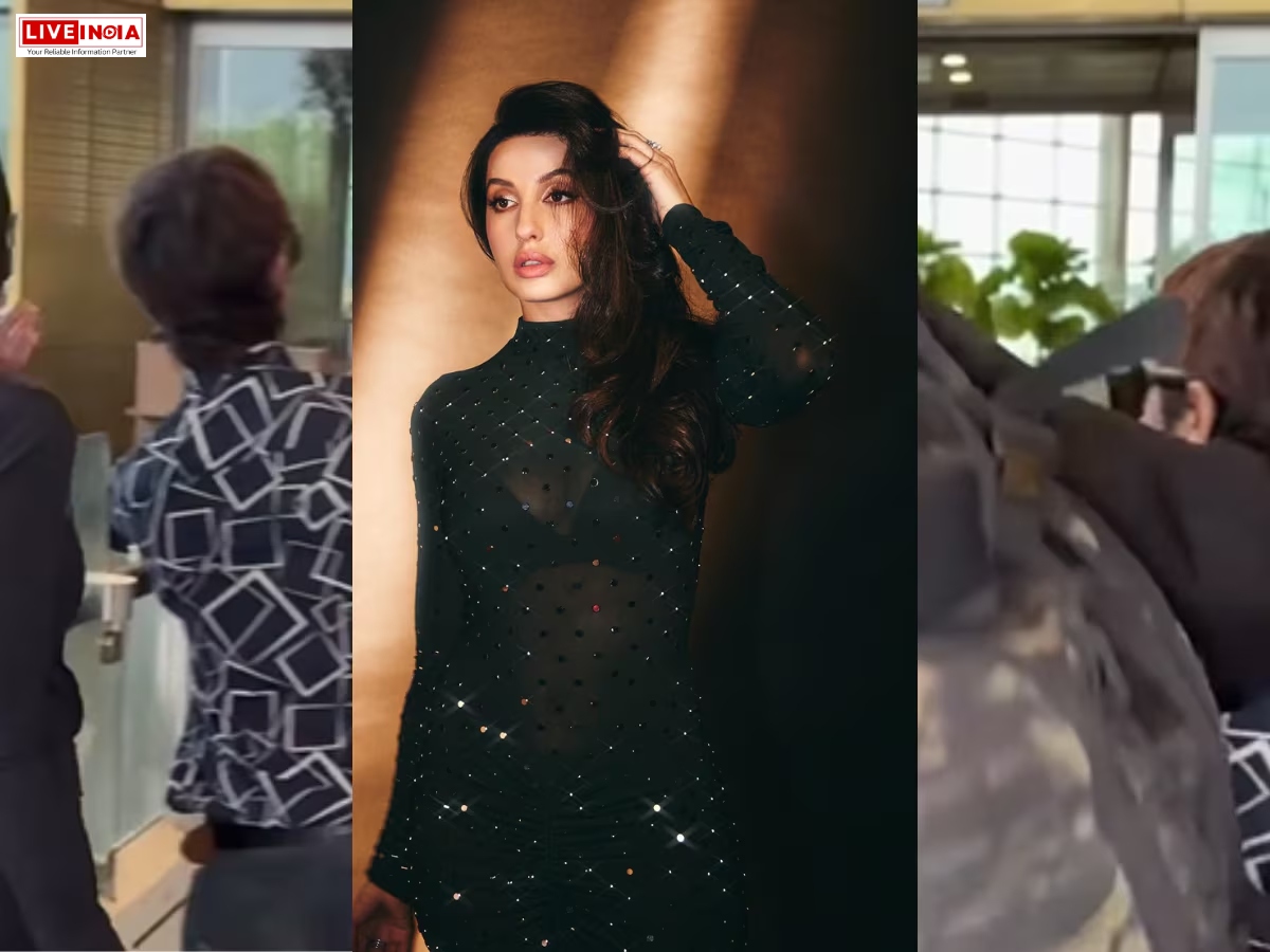 Nora Fatehi Breaks Down in Tears at Mumbai Airport | Emotional Instagram Post Sparks Fan Concerns