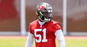Bucs Rookie Edge Rusher David Walker Out For Season with Torn ACL