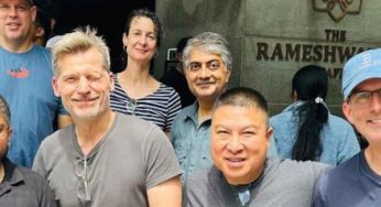 Game of Thrones Star Nikolaj Coster-Waldau Spotted at The Rameshwaram Cafe