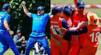 Italy vs Netherlands in T20 World Cup 2026 Qualifier: A Historic Cricket Clash Awaits in The Hague