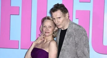 Pamela Anderson Trades ‘Baywatch’ Red For ‘Naked Gun’ Laughs, Praises Co-Star Liam Neeson’s Comedic Turn