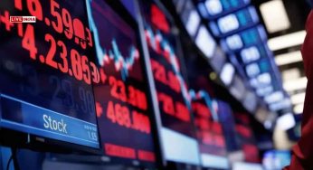 Sensex Falls 170 Points, Nifty Ends at 25,405 Amid Profit Booking and Trade Uncertainty