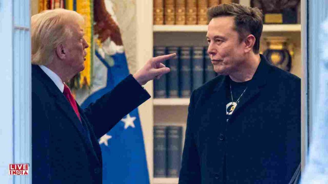 Trump Calls Elon Musk a ‘Trainwreck’ Over Third Party Bid After EV Mandate Clash in ‘Big Beautiful Bill’