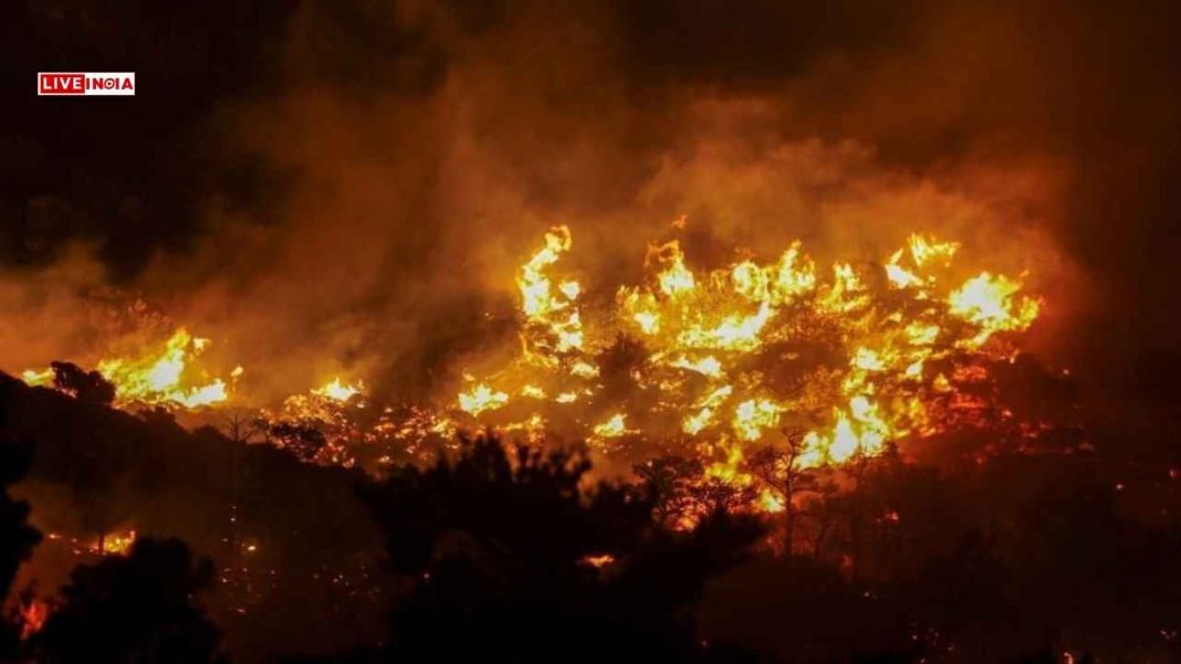 Mass Evacuations Underway as Wildfire Rages Unchecked on Greek Island of Crete