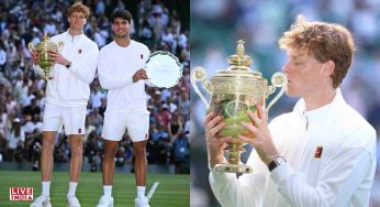 Jannik Sinner Wins Maiden Wimbledon Title, Ends Carlos Alcaraz’s 24-Match Streak in Epic Final