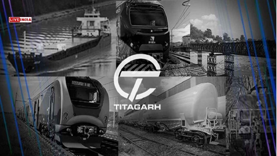 LiveIndia Markets Update: Titagarh Rail Systems Edges Up Amid Steady Rail & Finance Sector Gains