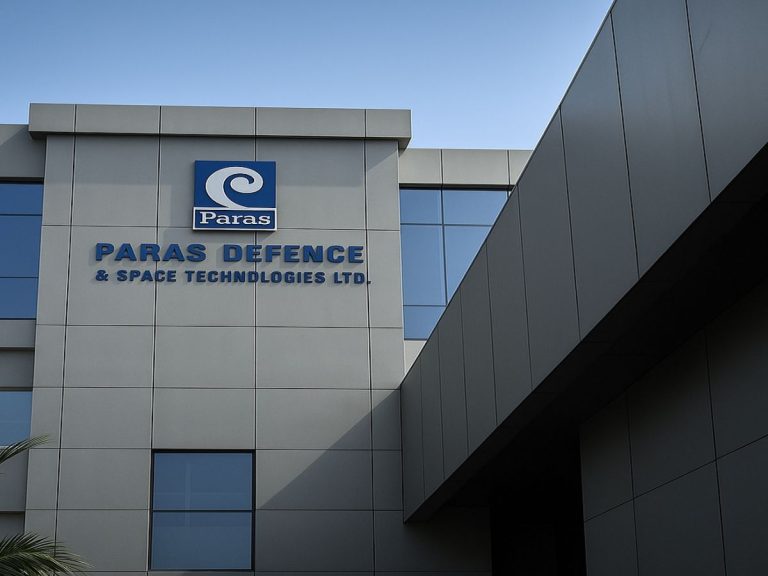 LiveIndia Market Update – Paras Defence Share Price Today