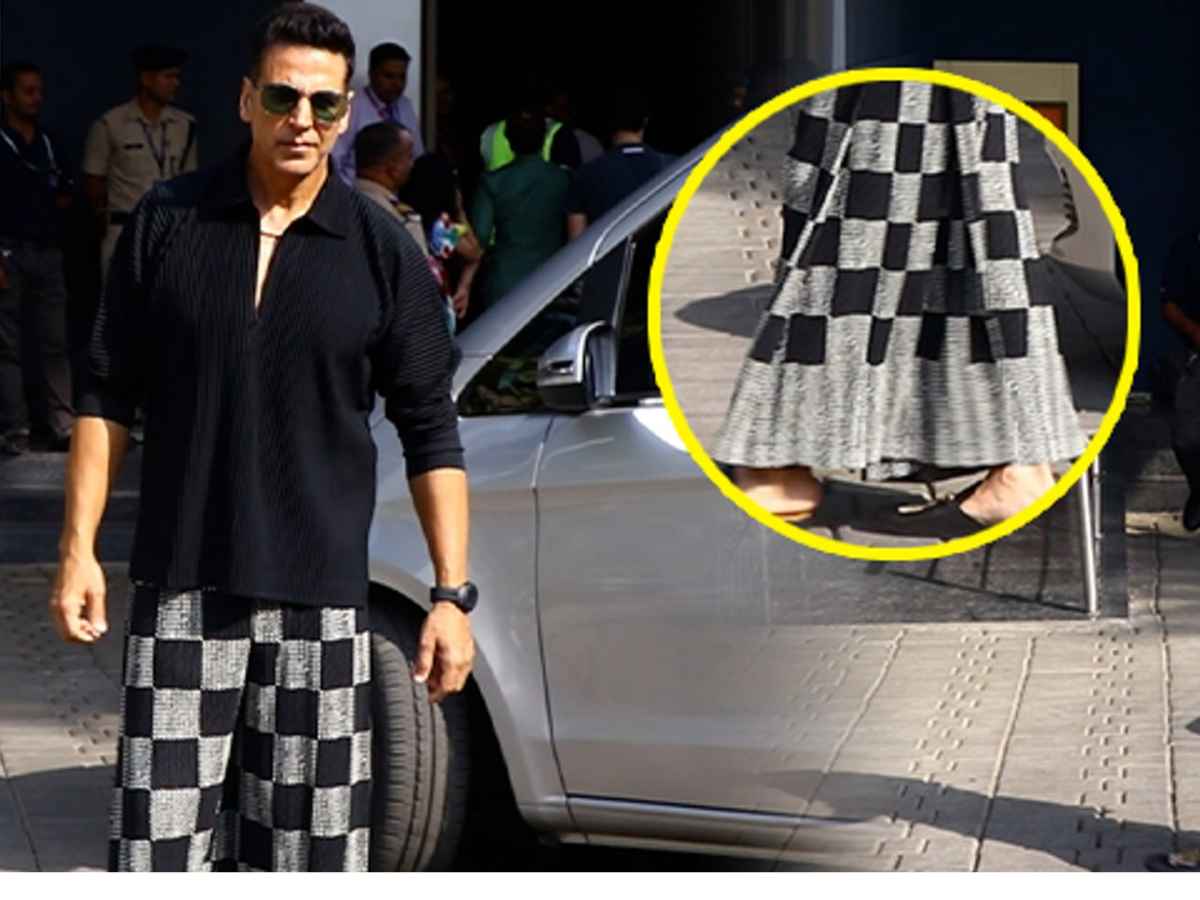 Akshay Kumar Palazzo Pants Look Gets TROLLED, Netizens Comparing Him to Ranveer Singh
