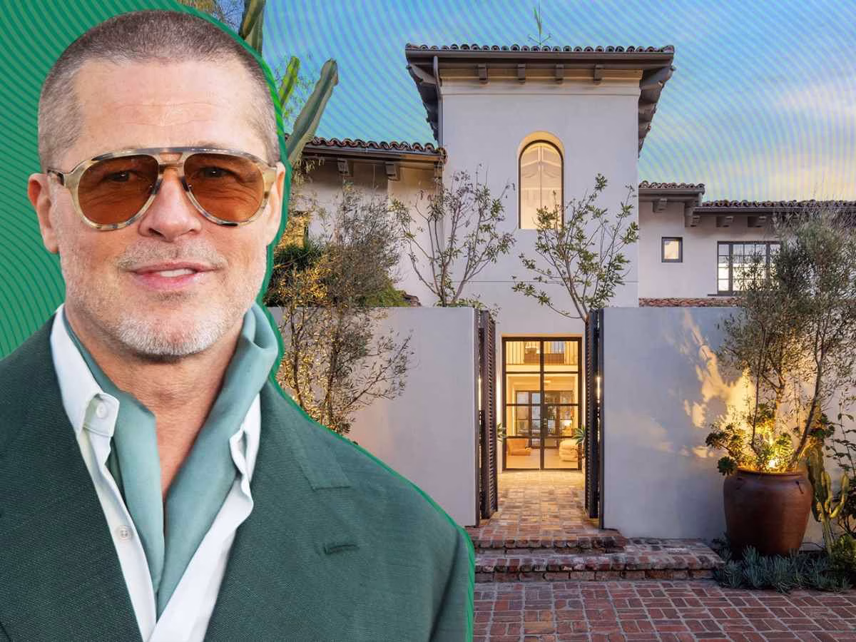 Brad Pitt Purchases Spanish-Style Home in Hollywood Hills In This Whoopping Amount