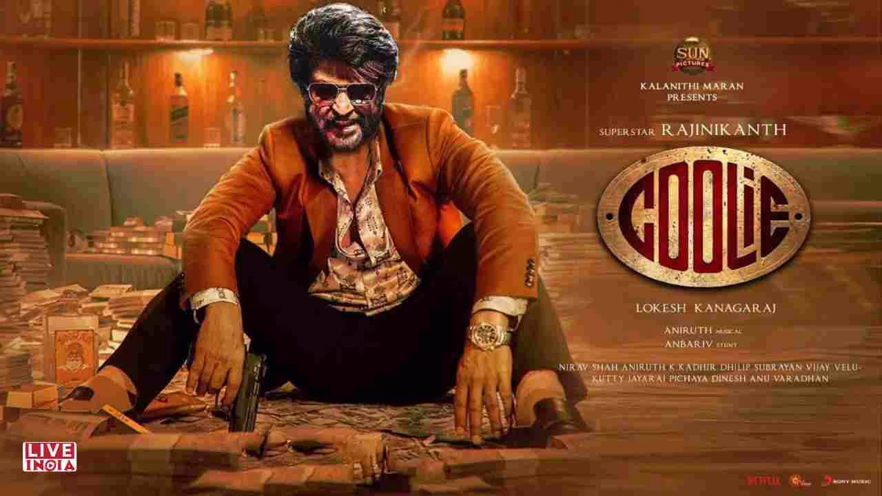 The Roar is Here! Rajinikanth's 'Coolie' Trailer Unleashed, Promising Raw Power and a Legendary Reunion