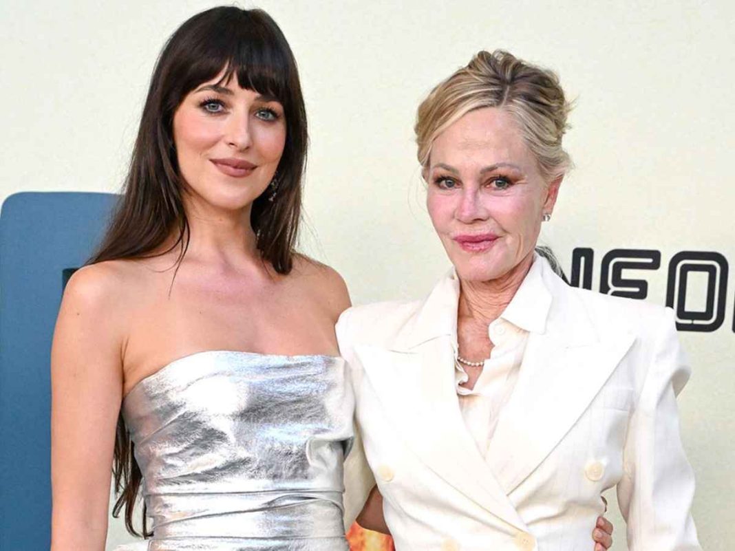 Dakota Johnson And Mom Melanie Griffith Makes Rare Red Carpet Appearance