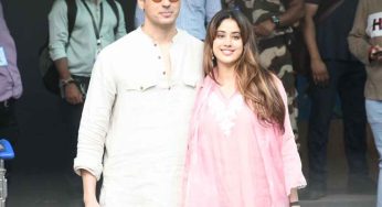 Janhvi Kapoor, Sidharth Malhotra Amp Up ‘Param Sundari’ Promotions in Style
