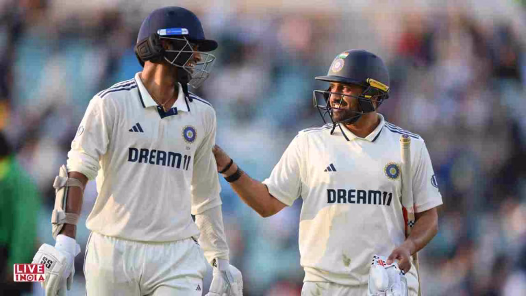 Nair's Gritty Half-Century Leads India's Fightback After Early Stumbles on Day 1 at The Oval
