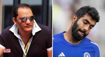 Azharuddin Questions Bumrah’s Workload Management: “You Can’t Pick and Choose Your Matches”