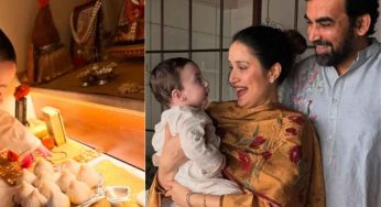 Sagarika Ghatge, Zaheer Khan Celebrate First Ganesh Chaturthi With Son Fatehsinh