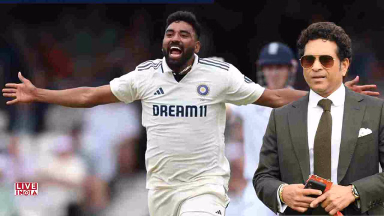 Sachin Tendulkar Praises Mohammed Siraj's Amazing performance, from "Miyan Magic" to "Legend's Praise."