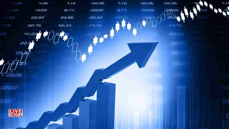 The Sensex and Nifty go up because inflation is at an all-time low, which makes people feel better about the market.