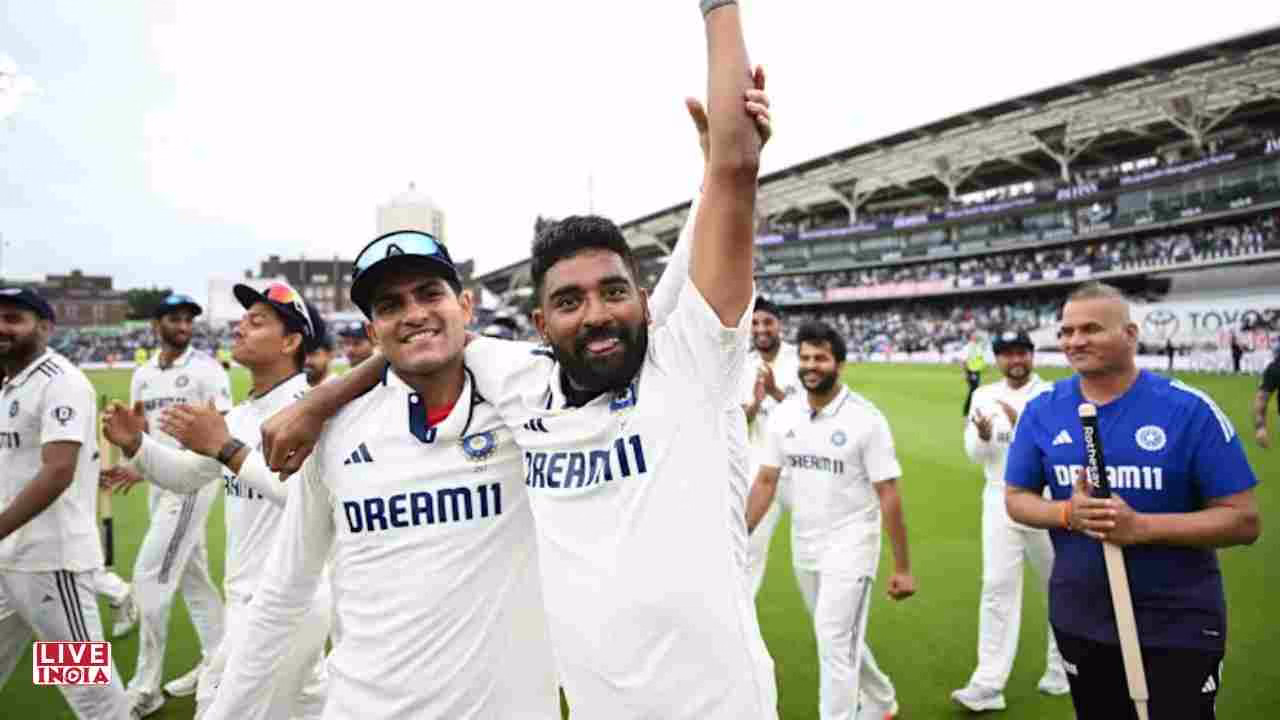 A New Era is Born! India Fights Back for a Thrilling 2-2 Series Draw Against England at The Oval