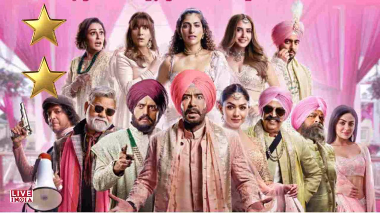 "Son Of Sardaar 2" Review: A Madcap Muddle That Almost Gets Rescued by a Brilliant Deepak Dobriyal