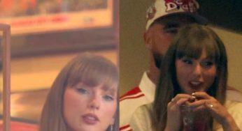 Taylor Swift Shows Off Engagement Ring for the First Time in Public