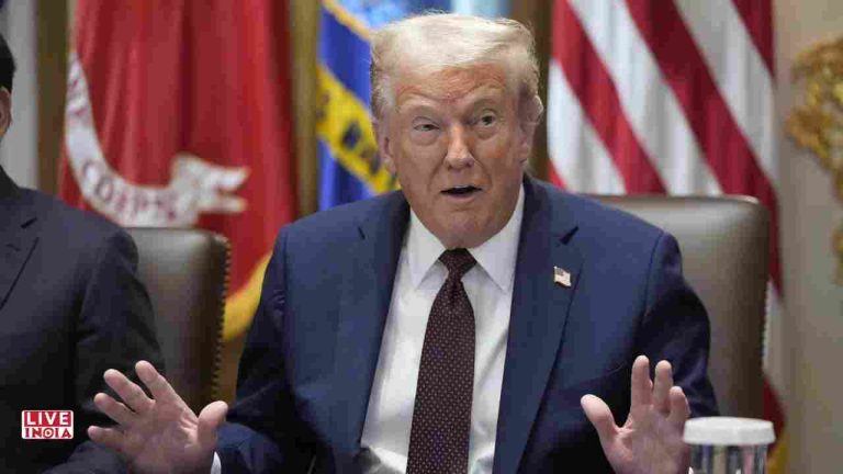 Trump Takes Credit for Halting India–Pakistan Conflict, Says 7 Jets Were Shot Down