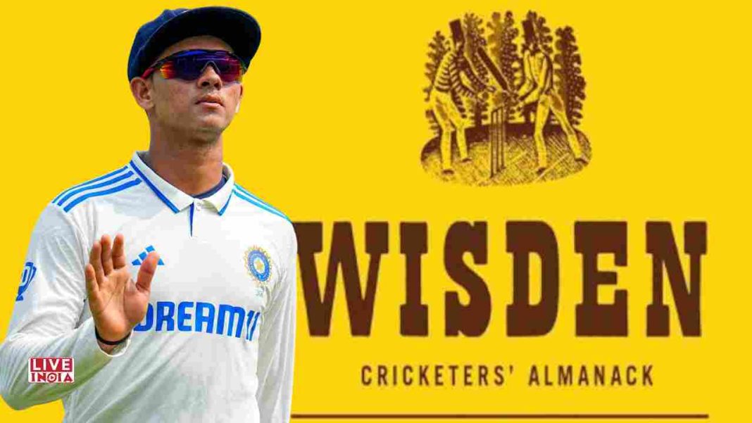 Wisden Names Nine Indians Among World’s Best Young Cricketers – Yashasvi Jaiswal Tops Global List