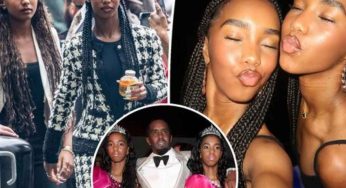 Diddy’s Daughters Pulled Off Rollercoaster in Viral Video