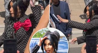 Angry Cardi B Throws Marker At Paps Over Invasive Pregnancy Questions Outside LA Court