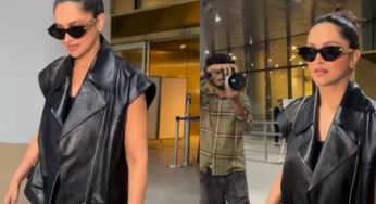 Deepika Padukone Slays in Leather and Baggy Pants After Louis Vuitton Awards