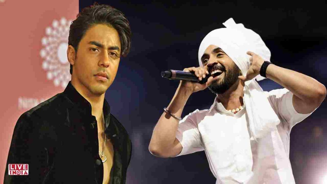 Diljit Dosanjh Praises Aryan Khan’s Talent After ‘Tenu Ki Pata’ Collaboration in Netflix’s The Ba**ds of Bollywood