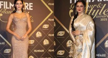 From Ananya Panday To Ibrahim Ali & Other Celebs Turn Up the Glamour At Filmfare Awards