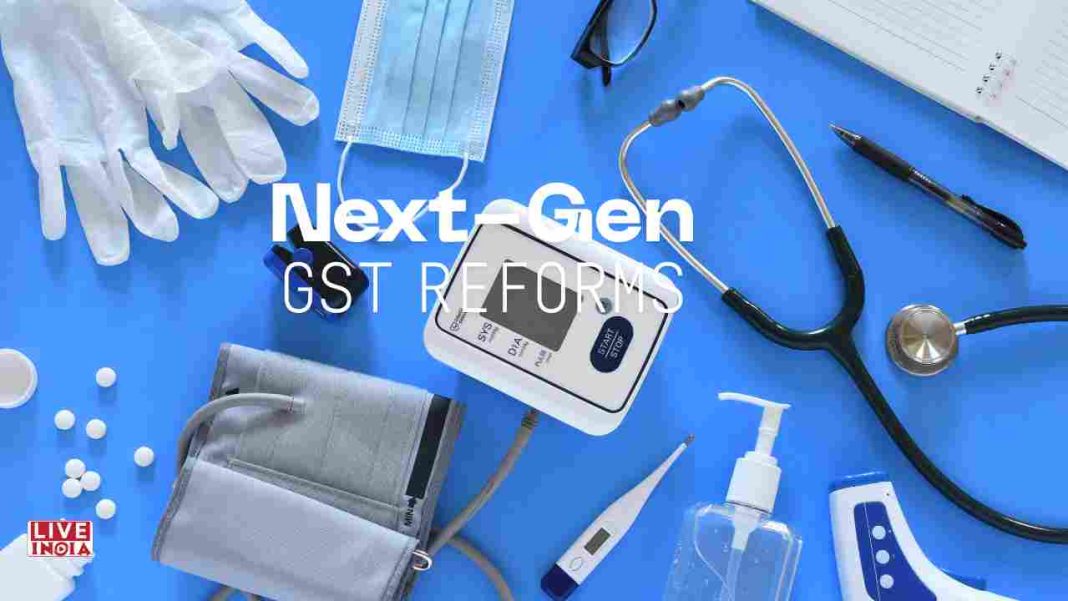Next-Generation GST Reforms Slash Taxes on Health Insurance, Medical Items and Daily Essentials