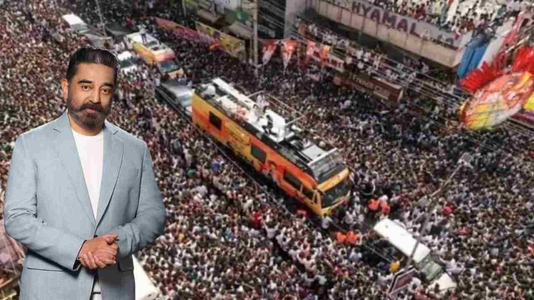 Kamal Haasan Mourns Tragic Stampede at Vijay’s Karur Rally, 31 Dead and Dozens Injured