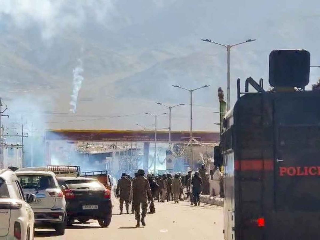 Ladakh: BJP Accuses Congress Of Instigating Violence, 48 Arrested