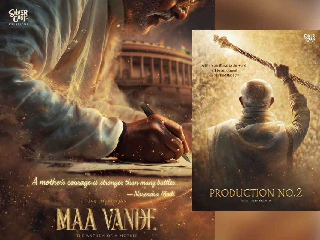 Maa Vande: Unni Mukundan To Play PM Modi In A Biopic; First Look Out