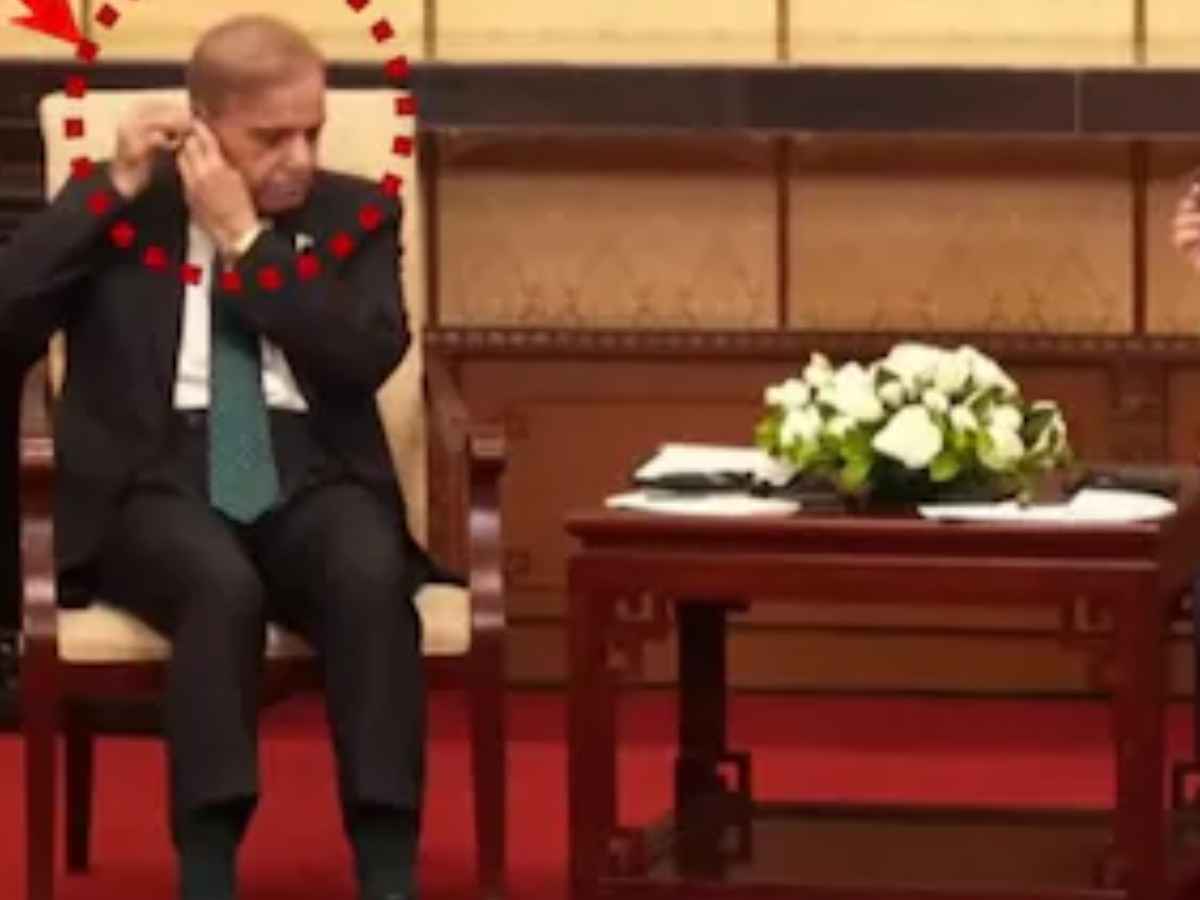 Shehbaz Sharif Repeats Headset Fumble, Gives Putin a Reason to Chuckle Again - Watch!