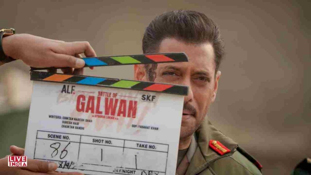 Salman Khan Begins Shooting for Patriotic Drama ‘Battle of Galwan’