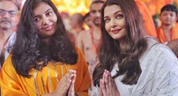 Aishwarya Rai, Aaradhya Seek Blessings at Ganapati Celebrations
