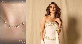 Kiara Advani Glows in Motherhood: Actress Flaunts ‘MAMA’ Necklace, Shares Heartfelt Moment with Fans